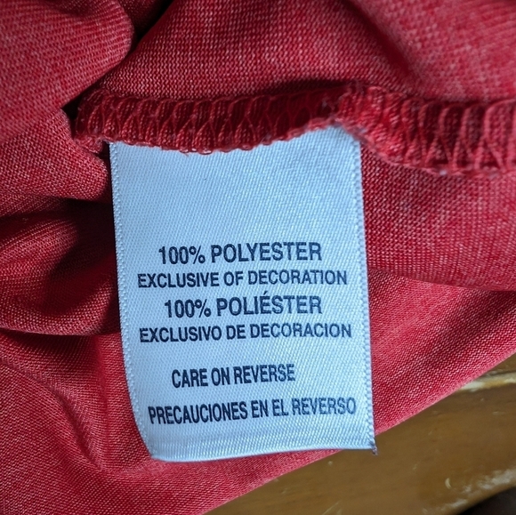 Wisconsin Badgers Jump Around Short Sleeve Red Tee - Picture 9 of 10